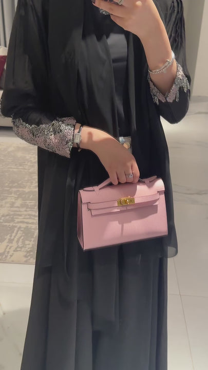 Pink Crossbody Bag 23cm – Luxury Shoulder Bag UAE | Clear UAE
